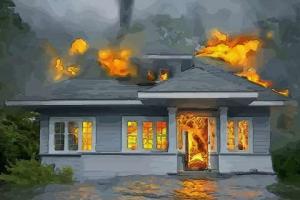 梦见房子着火 梦见房子起火又被自己用水浇灭